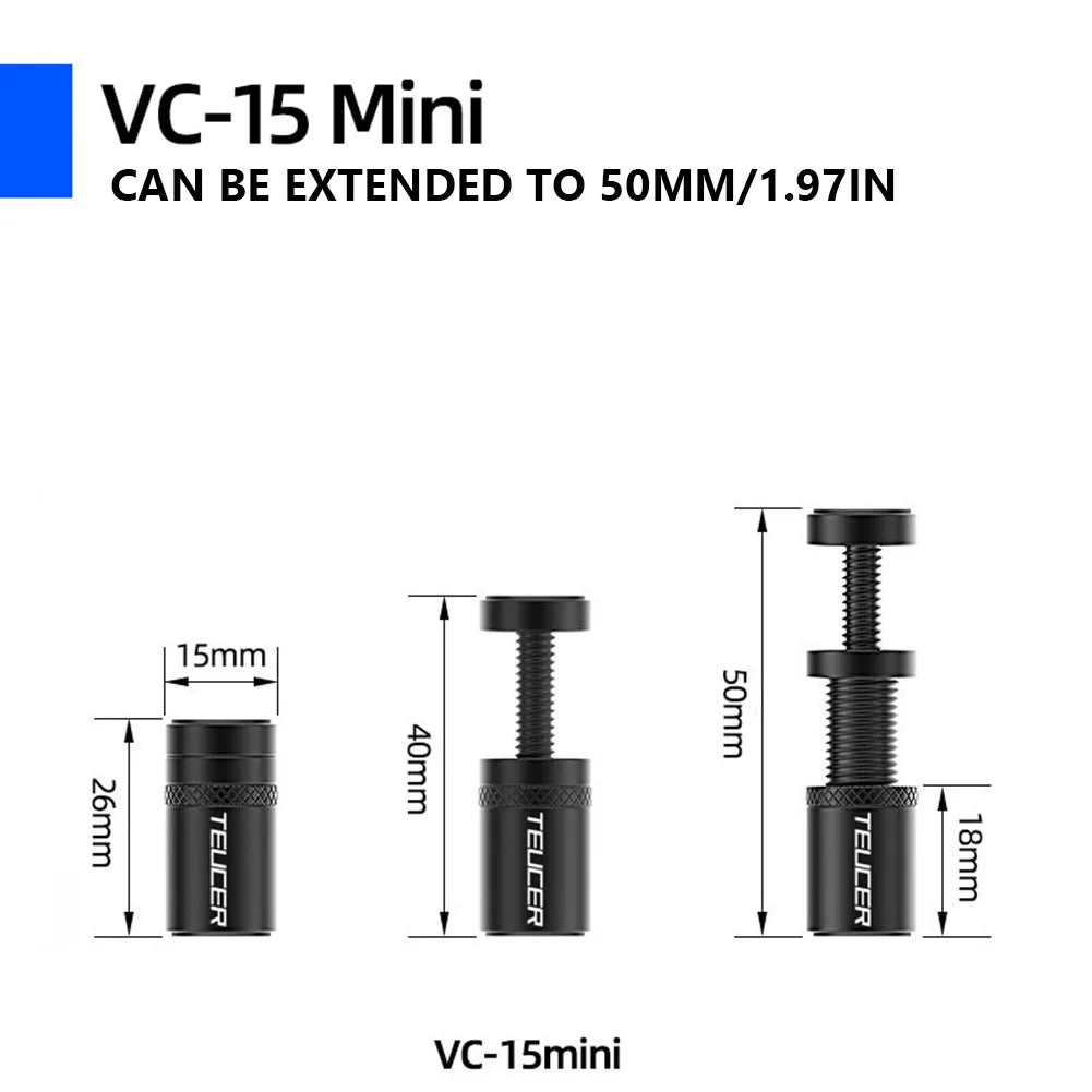 Graphics Card GPU Holder Adjustable Telescopic Rotary Screw Aluminum Alloy Support Vertical GPU Bracket GPU Video Card Holder