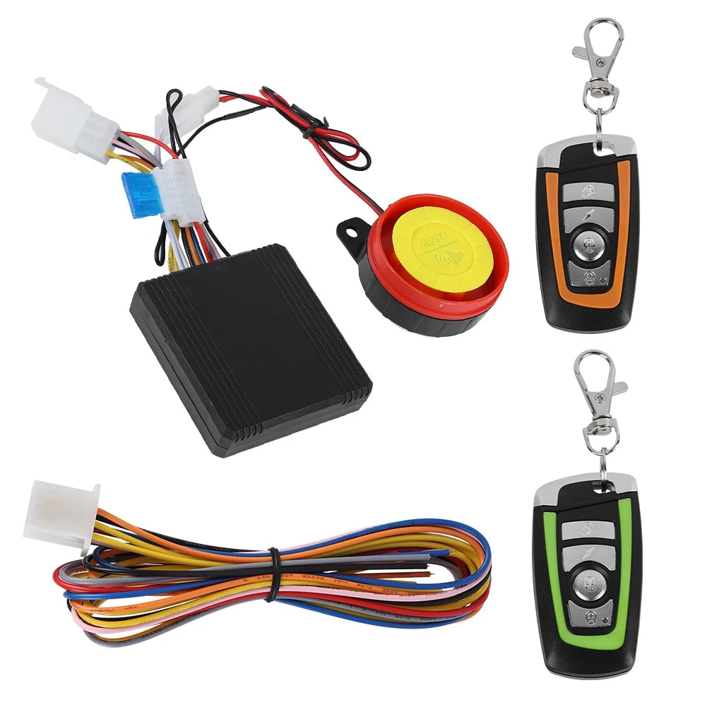 Motorcycle Anti theft Remote Control 12V Motorcycle Anti theft Security Alarm System Remote Control Engine Start
