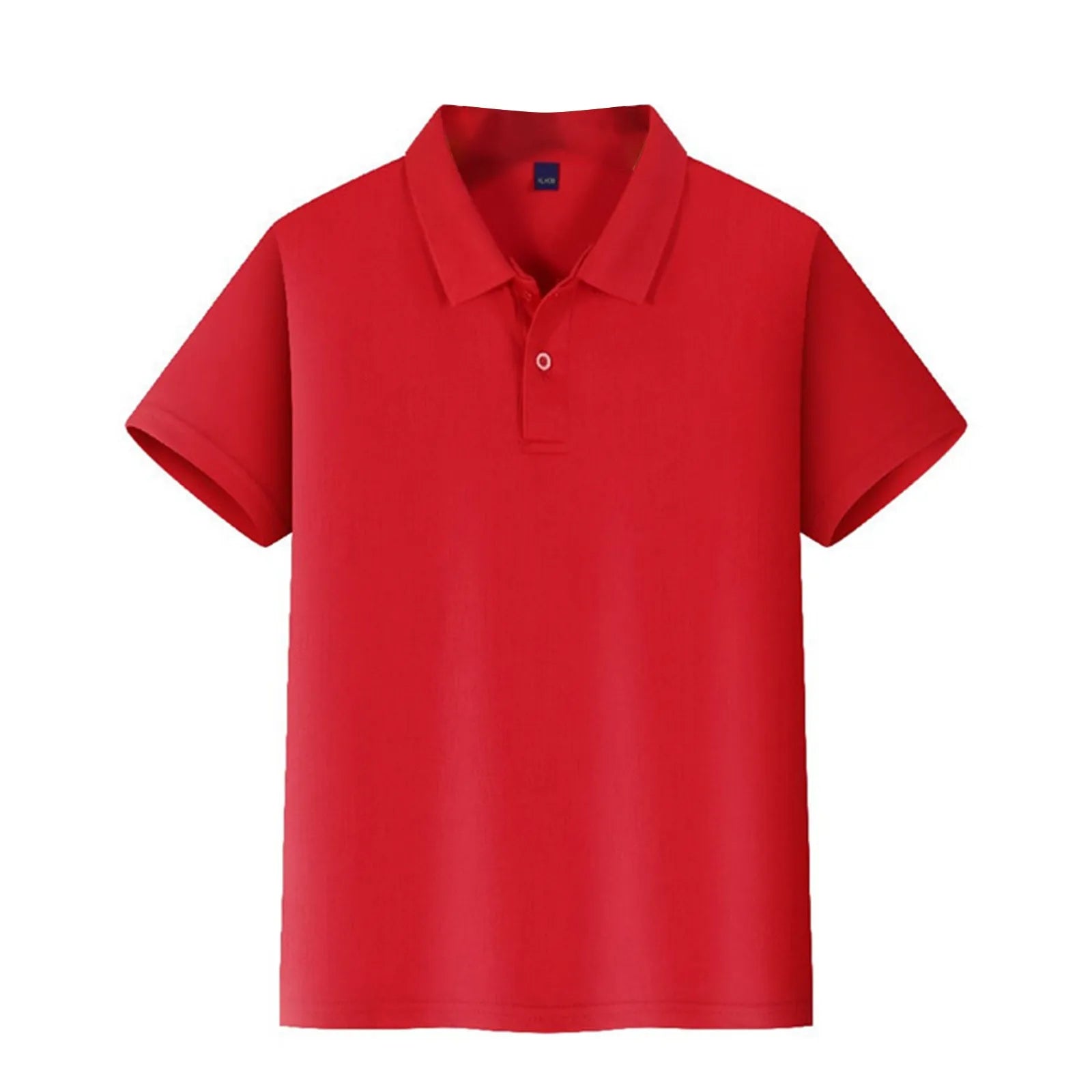 Polo Shirts Kids Basic Simple School Student Uniforms Class Uniforms Cultural Shirts Quick-Drying Turn-Down Collar for 6-11years