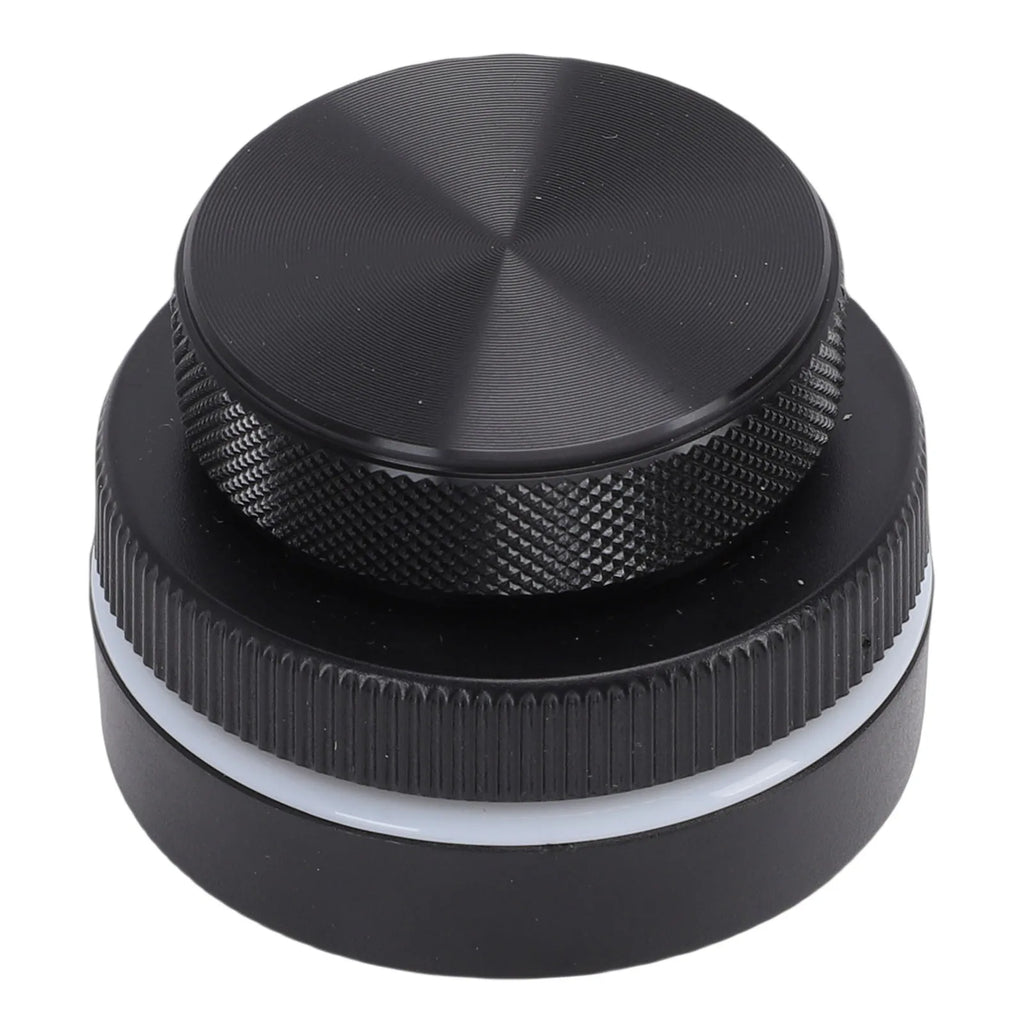 【New】Custom Rotary Knob with RGB Light Dual Knobs Page Turning Volume Controller 2.4G BT USB Support for Windows Black