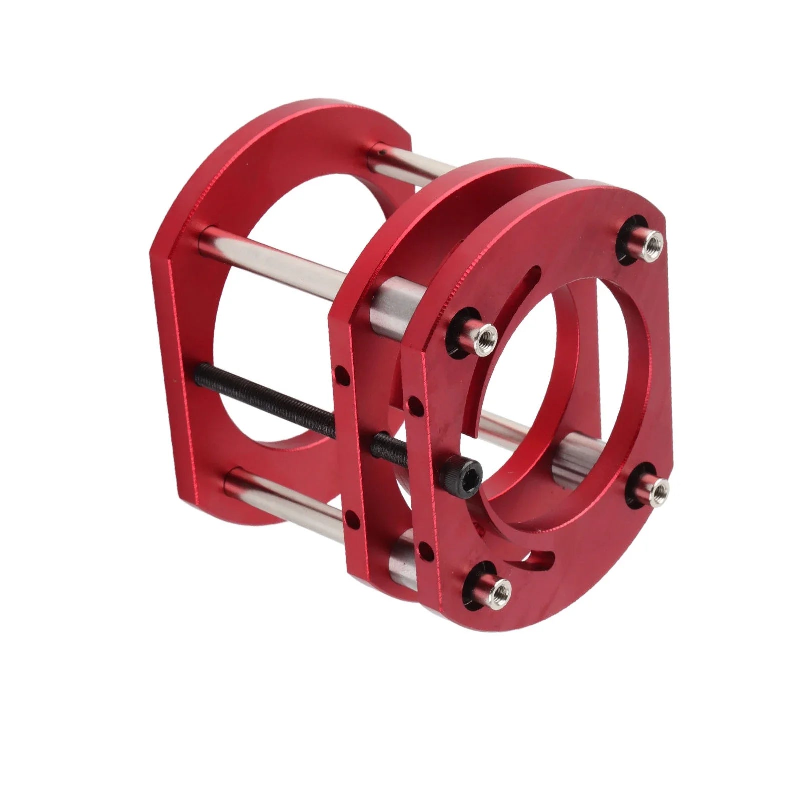 4 Jaw Clamping Router Table Lifting System Base Router Table Base Router Base Aluminum Alloy Stainless Steel Tools