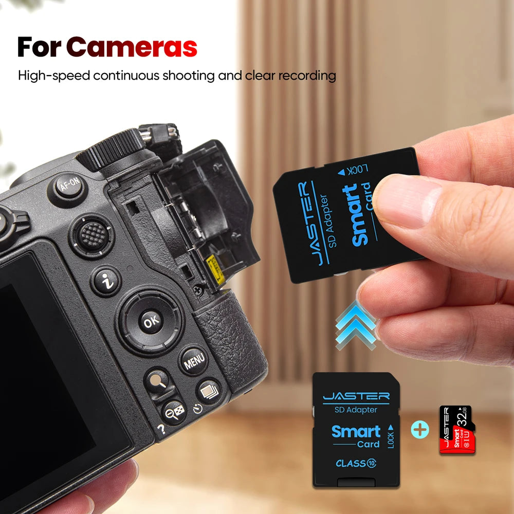 Class 10 Memory Card 8GB 16GB 32GB Mini SD Card 64GB 128GB Portable TF External Storage Devices For Computer Creative Gift