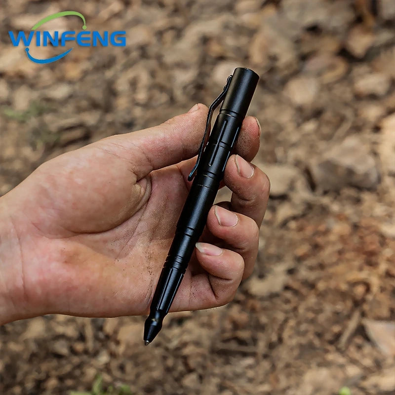 Self Defense Tactical Pen Security Protection EDC Tool Office Student BallPoint Pen Emergency Windows Breaker Survival Equipment