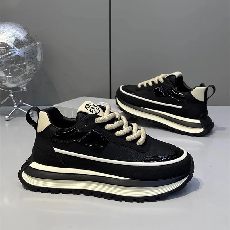 Men's Versatile Lightweight Sporty Casual Shoes Breathable Comfortable Rubber Sole Running Shoes High Elasticity Fall Season