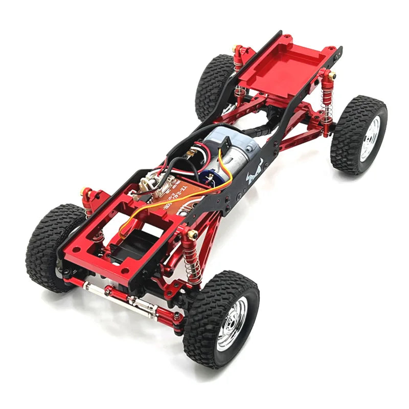 MN Model RC Car Mn168 1/12 Full Scale RTR 2.4G 4WD 280 Motor Proportional Off-Road Remote Control RC Truck Kids Toys Metal Parts