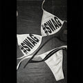 Women Gothic Punk Harajuku Y2K girls Pattern Bikini Set Emo girls Cool Style Letter Printing 90s Sexy Bikini Fashion Sexy Bikini