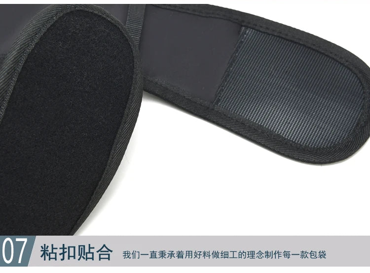 Fashion Casual Men's Tactical Waist Packs Underarm Bag Lightweight Nylon Close-fitting Hidden Vest Bag Functional Men Phone Bag