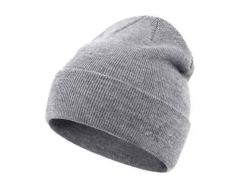 Solid Beanies Hat Women's Knitted Hats For Men Cap Autumn Ski Mask Female Bonnet Skull Skullies Knit Women Winter Beanie Hat Cap