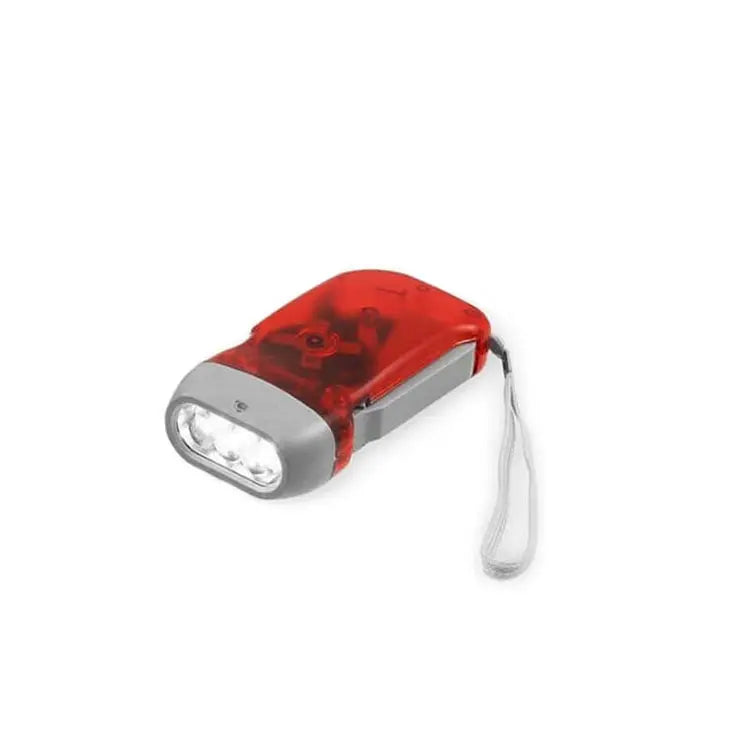 3 LED Hand Pressing Dynamo Crank Power Wind Up Flashlight Torch Light Hand Press Crank Camping Lamp Light for Outdoor Home