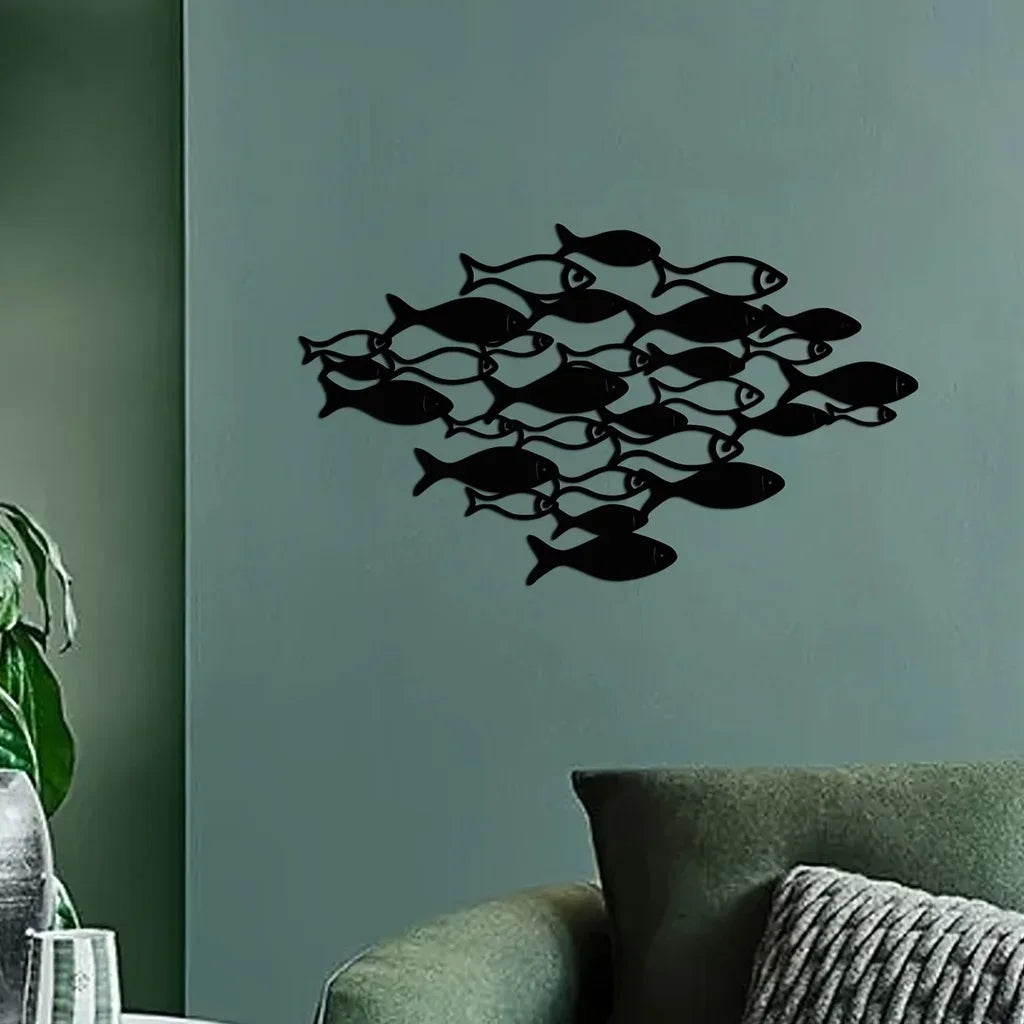 1pc Indoor Livingroom Black Classic Room Decor for Bar Decor, Ocean Theme Decor Wall Art Decorations, for Kitchen Bathroom