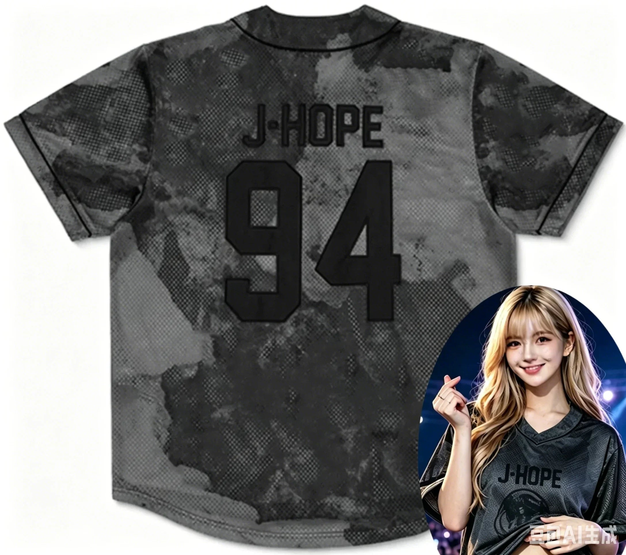 2026 Men Women KPOP #97 V-neck T-shirt Personalize Print Teen Daily Sports Jersey Suitable for Street Dance Family Matching Kids
