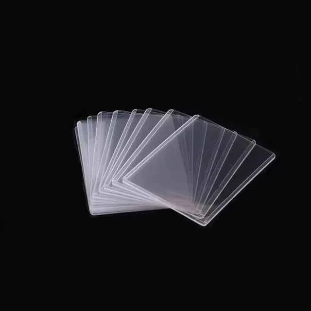 35PT Top Clear Loader Protective Trading Card Holder Hard Plastic Card Sleeves Holder for Baseball Card Sports Cards