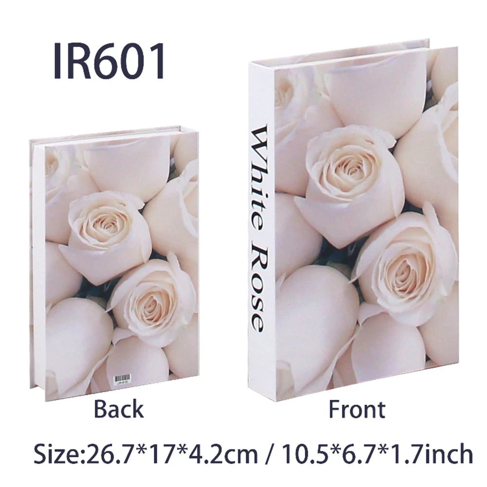 Home Decor Fake Books Coffee Table Books Ornaments Living Room Decoration Luxury Fake Books Storage Box Aesthetic Decoration