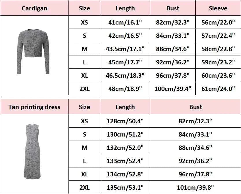 AP SS2025 New Women Dress Rib Tie Dye Cardigan and Dress Cotton Soft