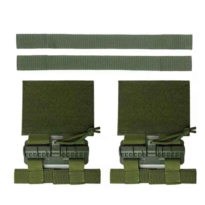 Tactical Vest Quick-Release Buckle Set - Detachable JPC Cover Button for Protective Gear | Outdoor Hunting Accessories