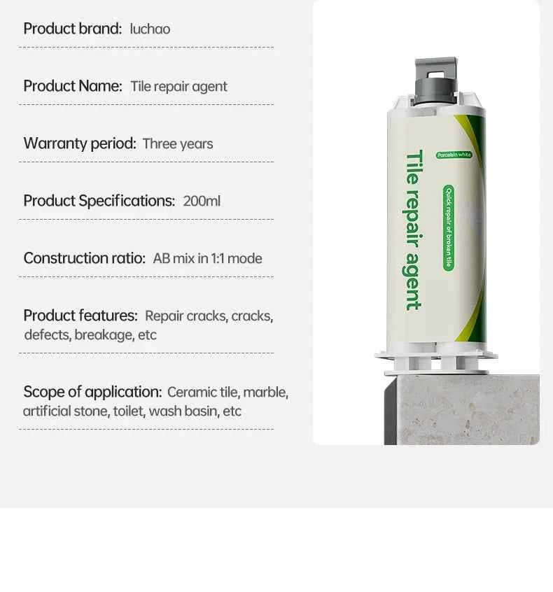Sale Tile marble repair agent Floor ceramic paste Epoxy AB glue Glue for filling holes and cracks