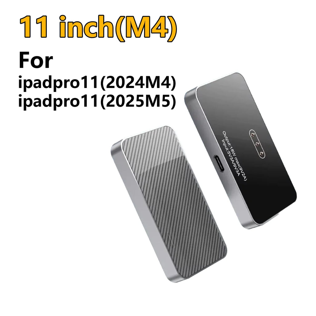 Magnetic Wireless Charger for iPad Pro 11/12/13 inches& iPad Air6/718W Fast Charging Smart Connector Alloy Wireless Charging Pad