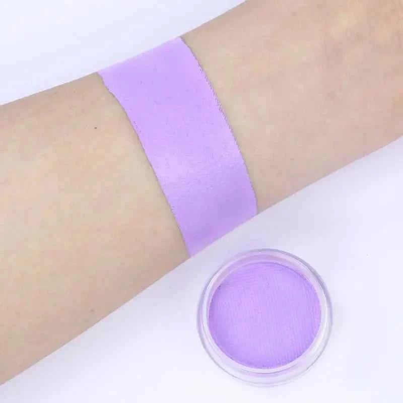 2025New 30g/pc Purple and Blue Water Based Face And Body Painting Non-toxic Professional Makeup Pigment For Halloween Costume