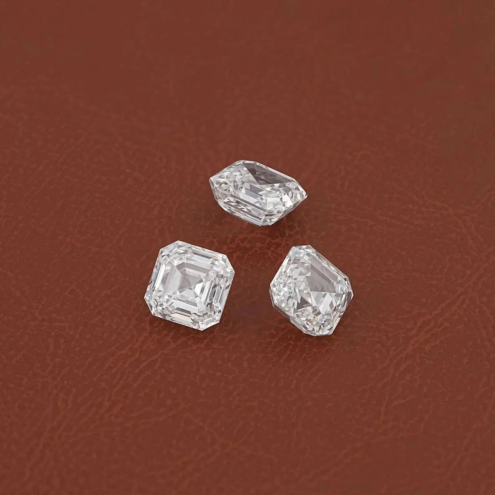 Special Offer 1-5 Ct IGI Certified Asscher Cut VVS Lab Grown Diamond Fancy Light Loose Stones Laser Drilled Luxira Export for