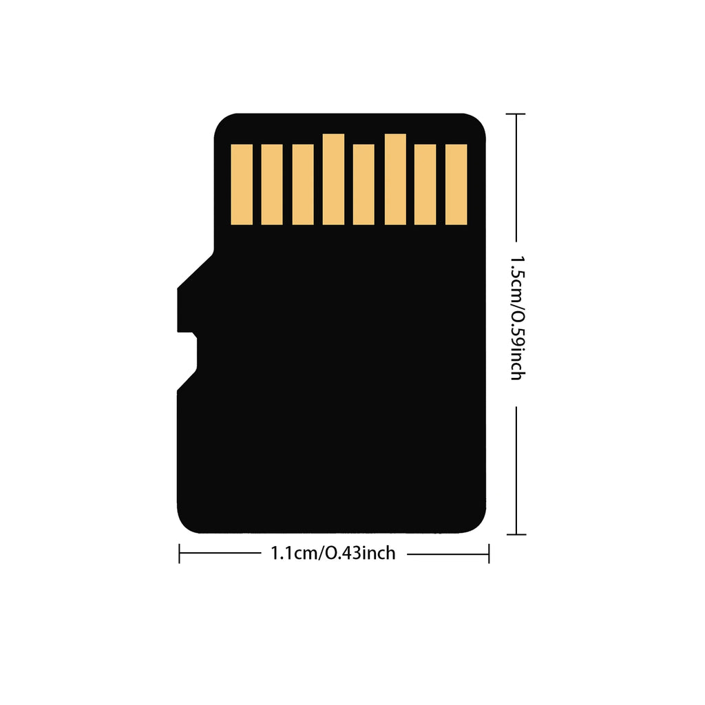 Cloudisk Small Capacity Micro SD Card 128MB 256MB 512MB (512MB=0.5GB) C4 Memory Card for MP3 Photos Small Files Only