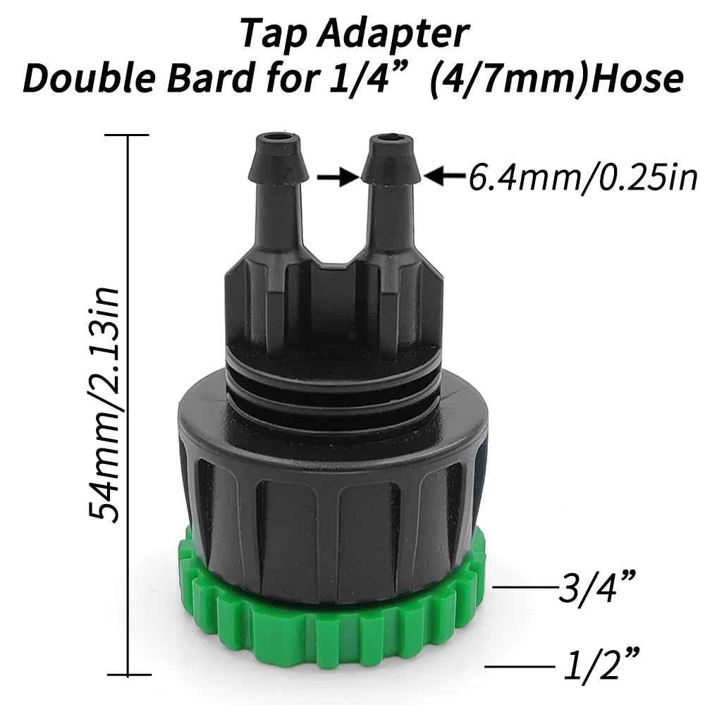 5pcs Plastic Garden Hose Connector Kit,Used To Connect Faucets And Hoses,Faucet Adapter, For Faucets, Essential For Car Wash