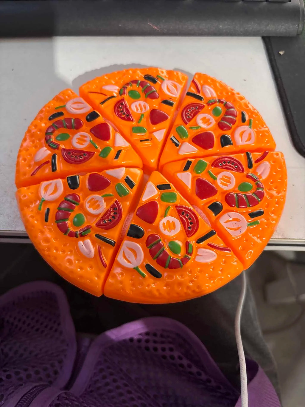 Kids Simulation Food Kitchen Toy Pretend Play Pizza with Cutter Children Interactive Toys Birthday Gifts for Boys And Girls