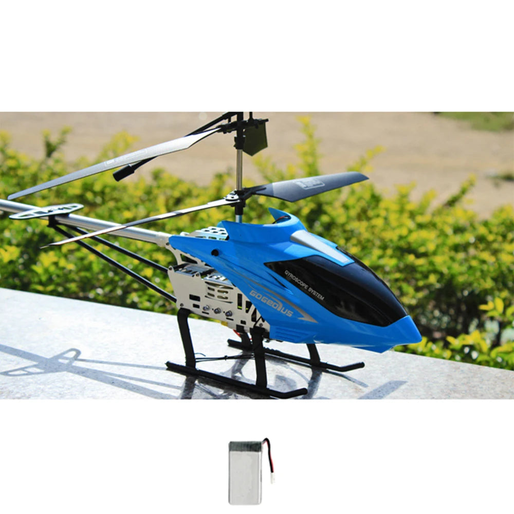 80cm Large Remote-controlled Helicopter Anti-falling RC UAV Durable Charging Model Toy Outdoor Aircraft Children's Birthday Gift
