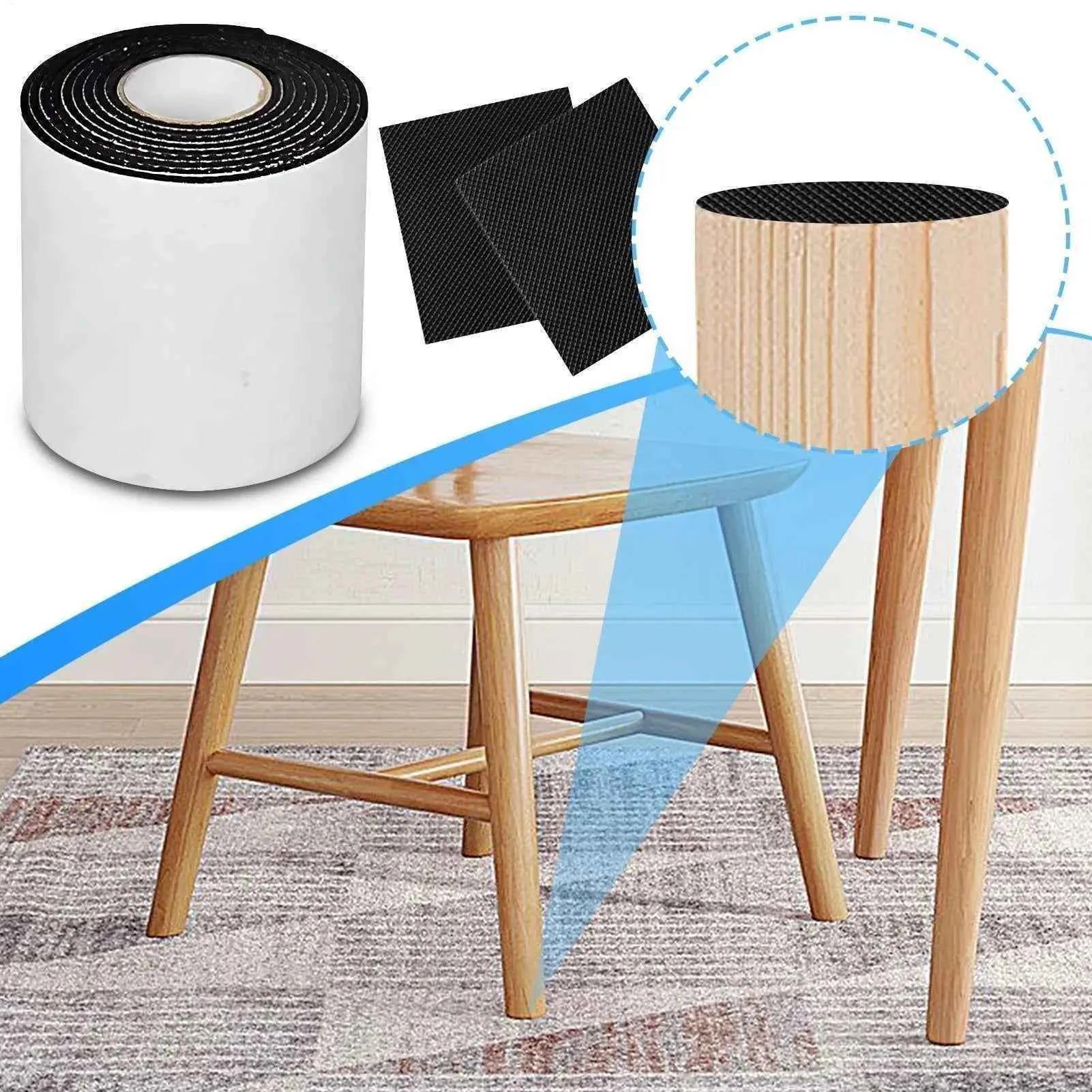 Anti Slip Shoe Grips Self-Adhesive Noise Reduction Tape Shoe Bottom Protector for Offices School Hospital High Heels Boots