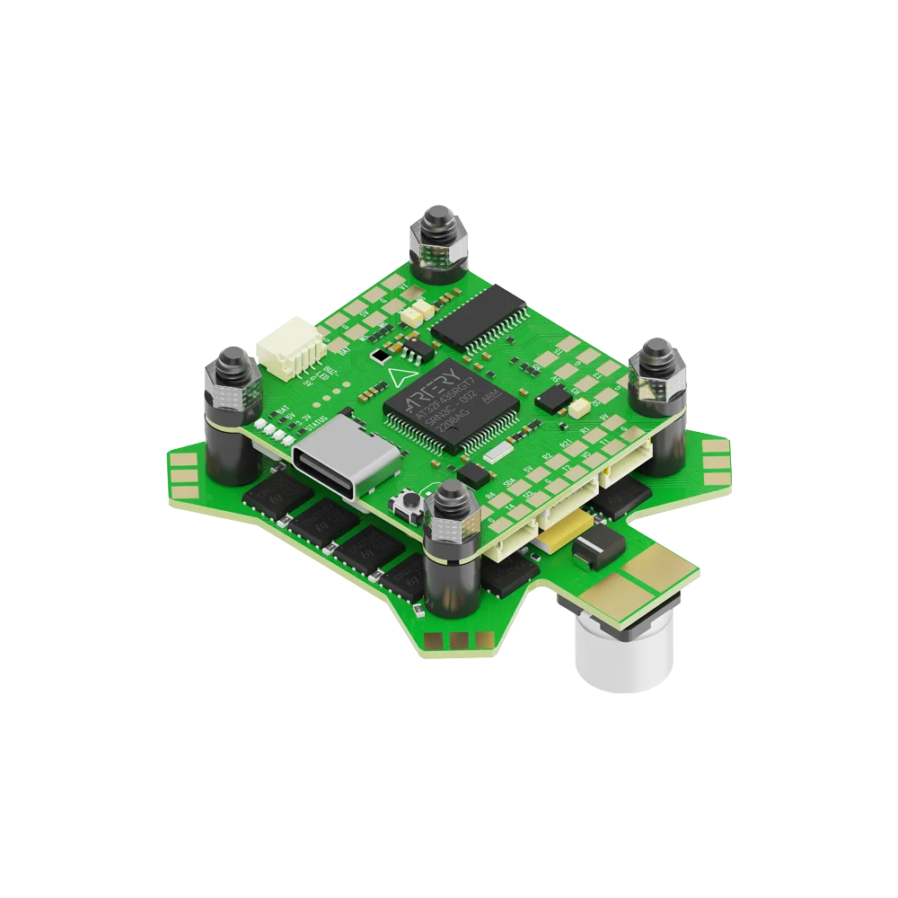 iFlight BLITZ ATF435 55A Stack BLITZ ATF435 Flight Controller with BLITZ E55S 4-IN-1 2-6S ESC for RC FPV Freestyle Racing Drone