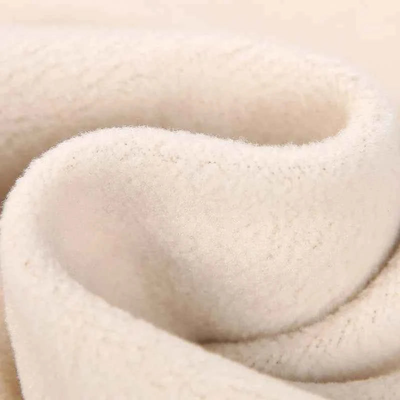 Autumn and winter children's solid color sports plus velvet pants boys and girls comfortable leisure warm sports fashion pants.