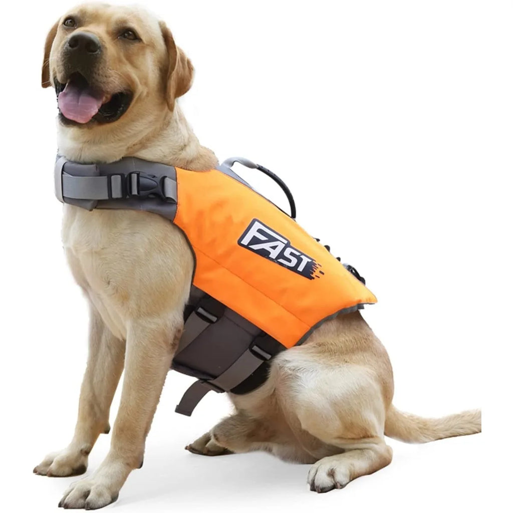 Pets Floatation Vest Adjustable Ripstop Safety Dog Swimsuit for Summer Beach Surfing Training Essential Dog Life Jacket Supplies