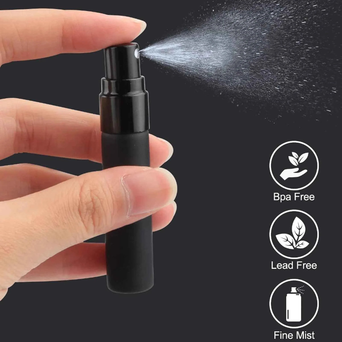 Mini Glass Perfume Refillable Bottle – Travel Spray Tube