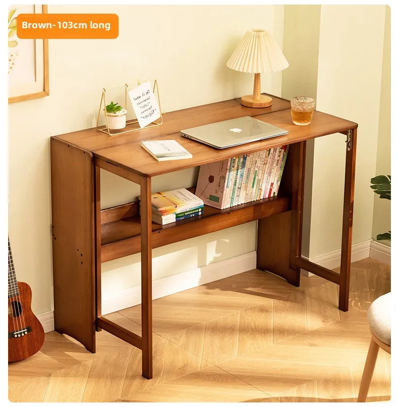 Foldable Computer Desk Home Desktop Desk Simple Desk Bedroom Workbench Simple Learning Writing Desk