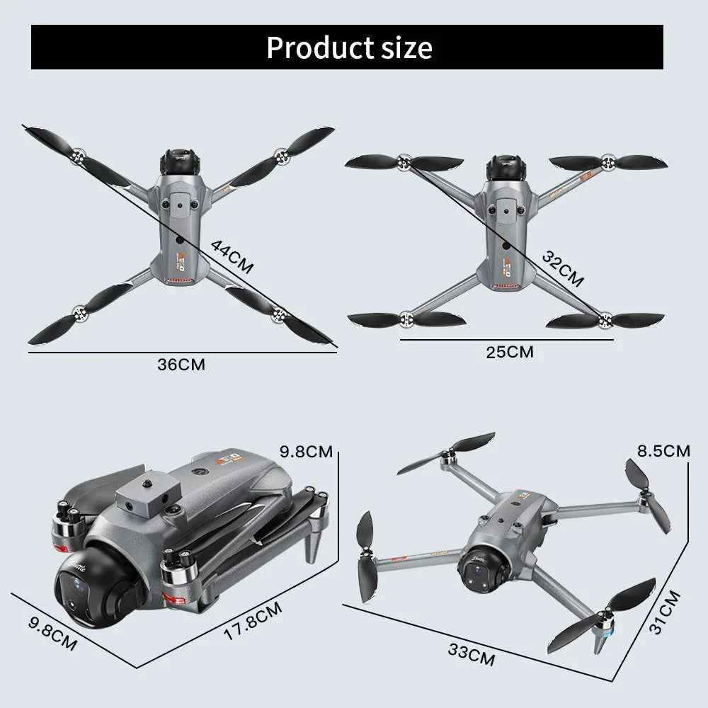 AE20 Drone Vocation GPS Return Lifting Airdrop 3km 25min Battery Voice broadcast Intelligent Positioning Remote Control Aircraft