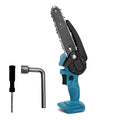 4/6 Inch Cordless Mini Chainsaw Rechargeable Woodworking Garden Pruning Saw Wood Cutter Saws Power Tools for Makita 18V Battery