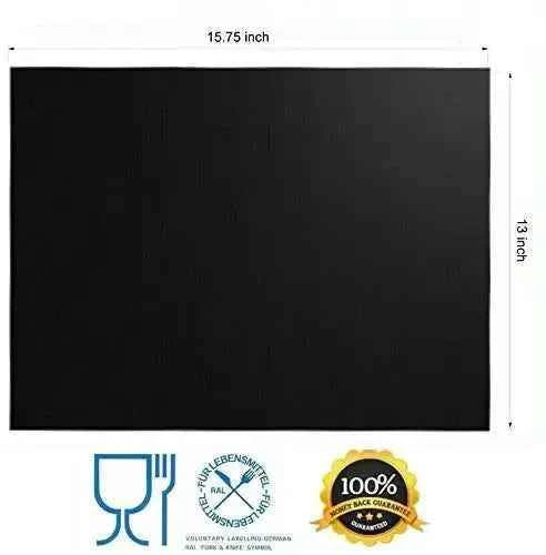 Oven Liners for Bottom of Electric Gas Oven Reusable Non-Stick Teflon Protector Mat Heat Resistant Grill Mats