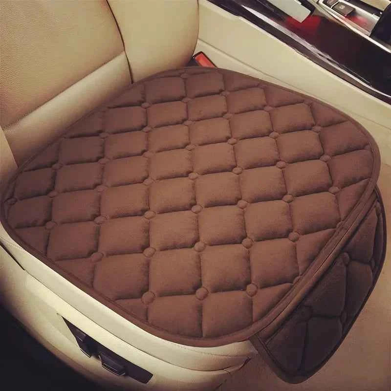 Car Seat Covers, Warm Seat Cushion Protector, Plush Seat Cover, Universal for Sedan, Hatchback, SUV, Autumn, Winter