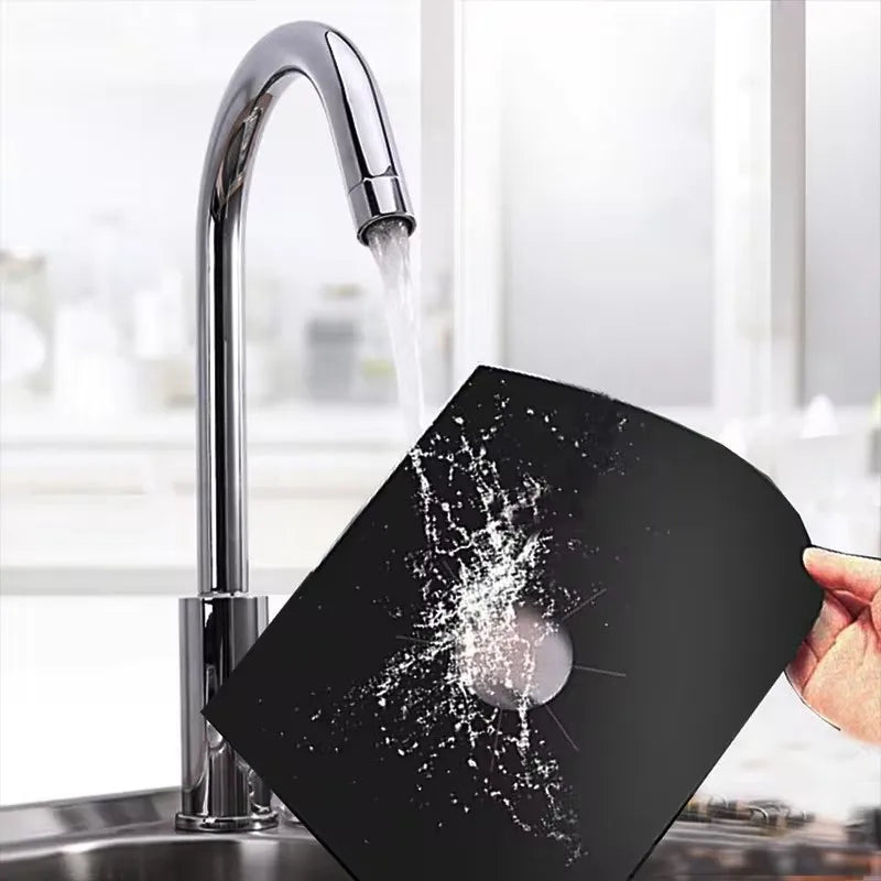 4PCS 8PCS Barbecue Stove Protective Cover 27cm Gas Stove Surface Protective Pad Kitchen Cleaning Accessories