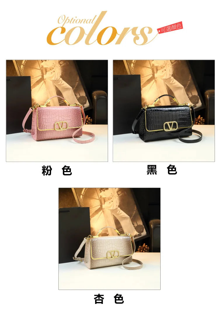 Classic Casual Solid Color Diaper Bags For Ladies Parisian Luxury Tote Bag High-End Crossbody Bag Elegant Fashion Messenger Bag