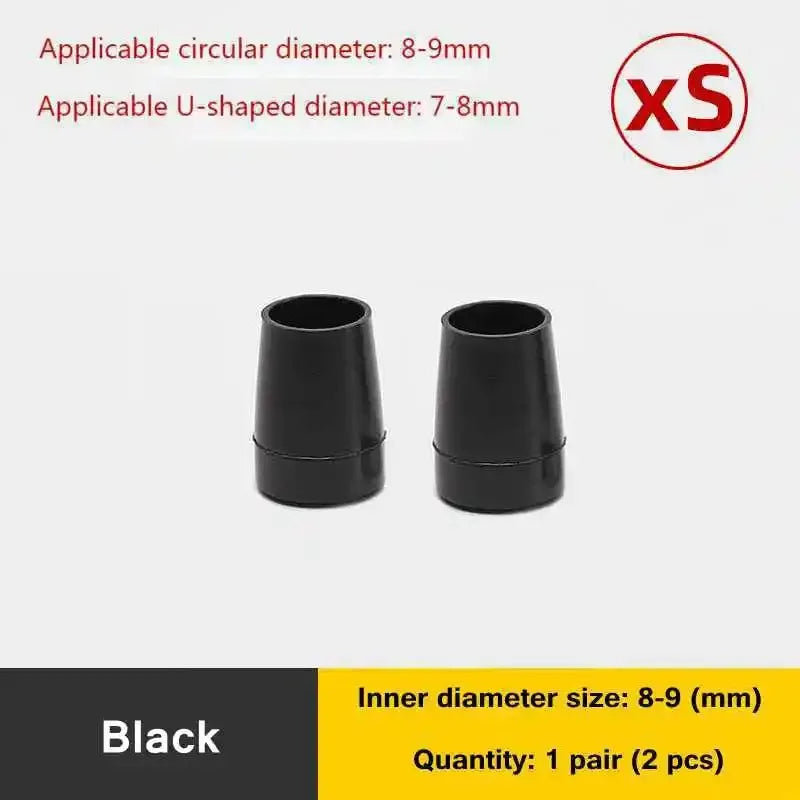 Thin Heel Protector Silicone Non-slip Wearable Heel Cover Round Woman High Heels Protective Cover TPU/PVC Material Soft Damping
