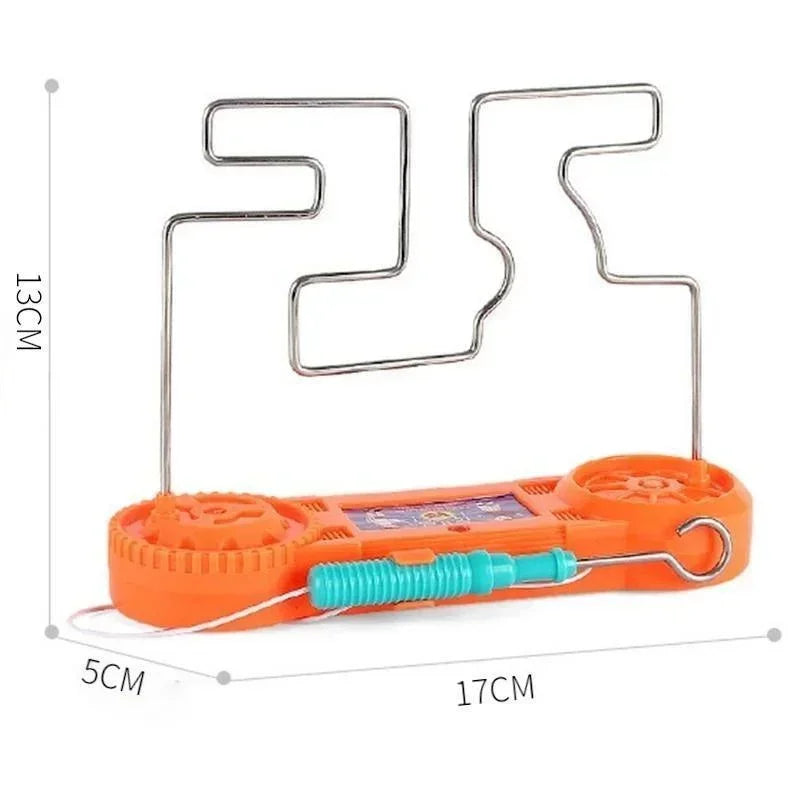Kids Collison Electric Shock Toy Education Electric Touch Maze Game Party Funny Game Science Experiment Toys For Children Gift