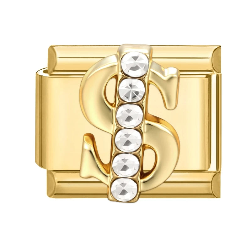 Style 15 Metal Color Stainless Steel Italian Charm Bracelet Link – Retro Module