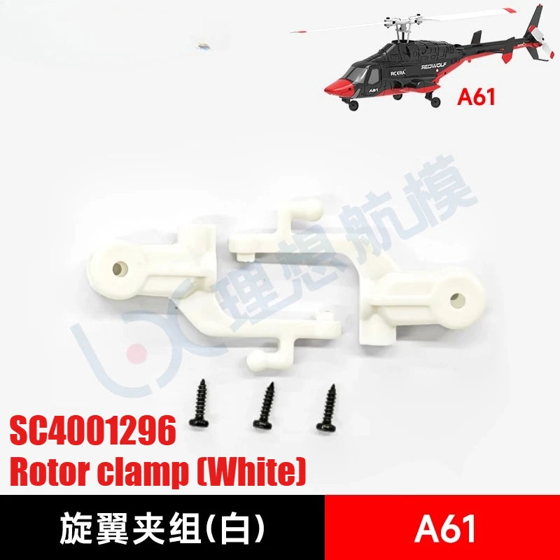 RC ERA A61 RC Helicopter Simulation Original Spare Parts Complete Set Chassis Main Frame Remote Control Blade Receiver Motor