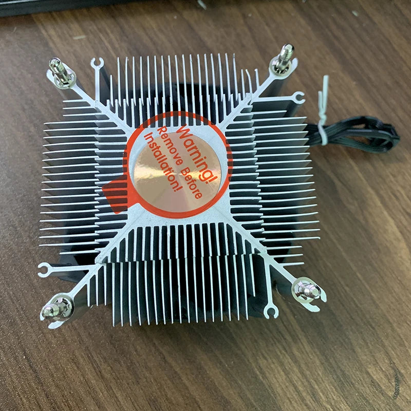 90MM CPU Air Cooler 4PIN PWM PC Processors CPU Cooler for Intel 1150/1151/1155/1156/1700/1200/1366/2011/2011-3/X99/X79
