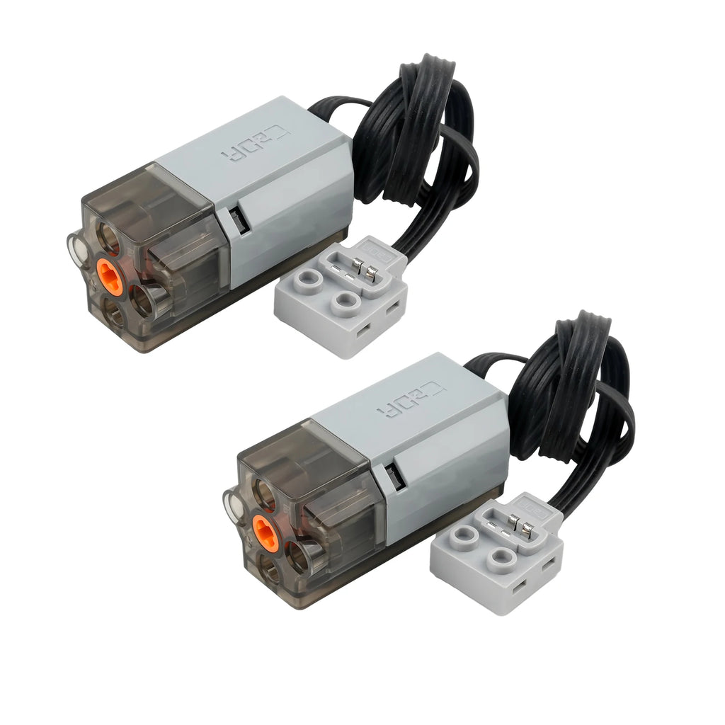 CaDA Technical Motor Parts Upgrade M/L Servo Motor Building Blocks Car Model Power Mechanical Compatible with Legoeds DIY Toys