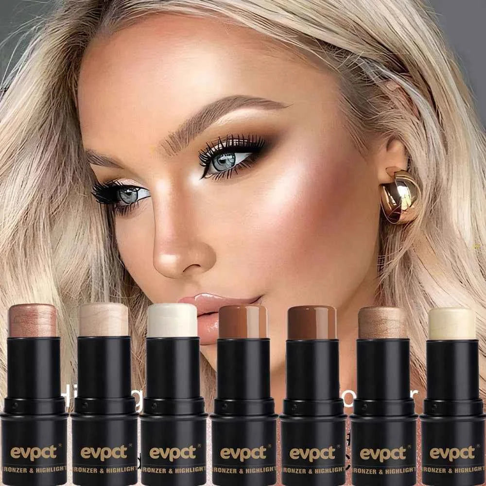 Cream Contour And Highlighter Stick – Long-Lasting Glow