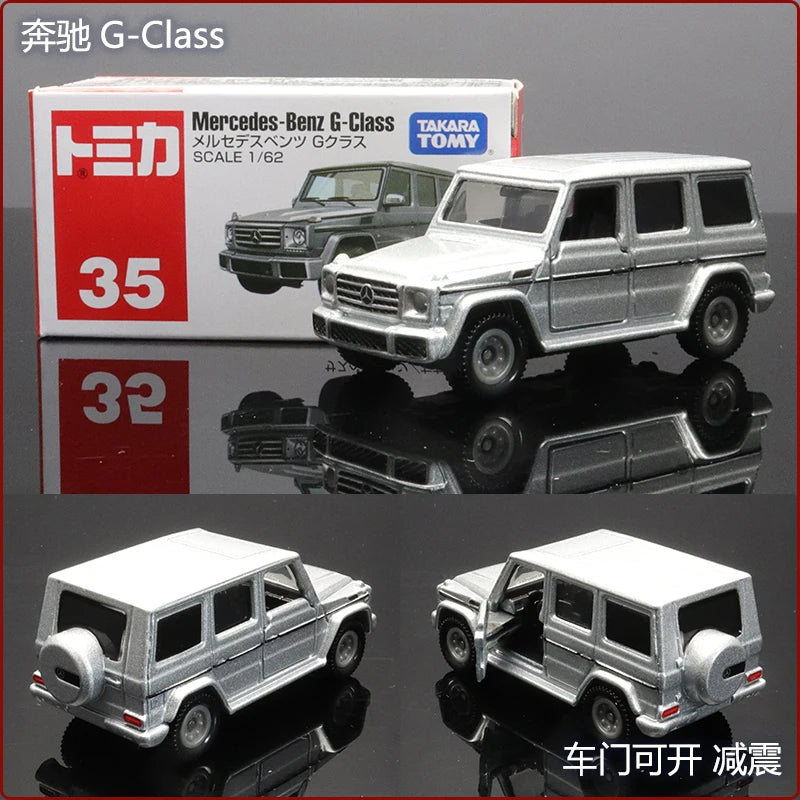 Takara Tomy Tomica No.21-No.40 Toyota Hilux 1/70 Diecast Metal Diecast Automotive Model Ornaments Cas Toys Gift Decorations