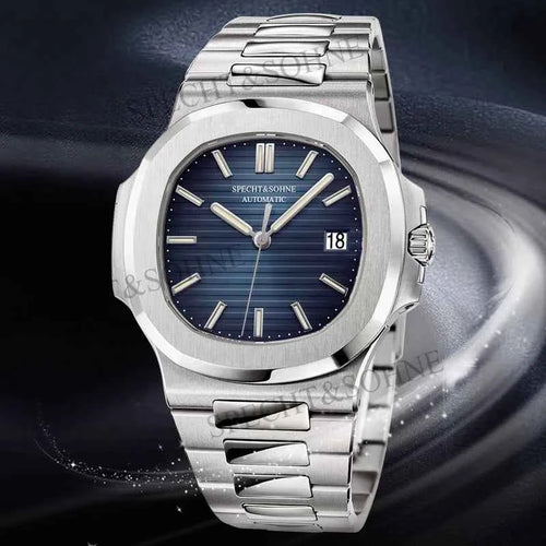 2025 New Specht Sohne Men's Automatic Mechanical Watches  Sapphire Crystal Stainless Steel 50m Waterproof 5711 Watch For Men