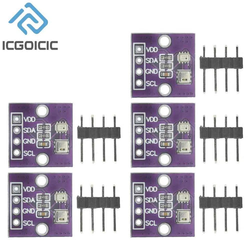 1-10pcs AHT20+BMP280 Temperature Humidity Air Pressure Module High-precision Digital Temperature Humidity Air Pressure Sensor