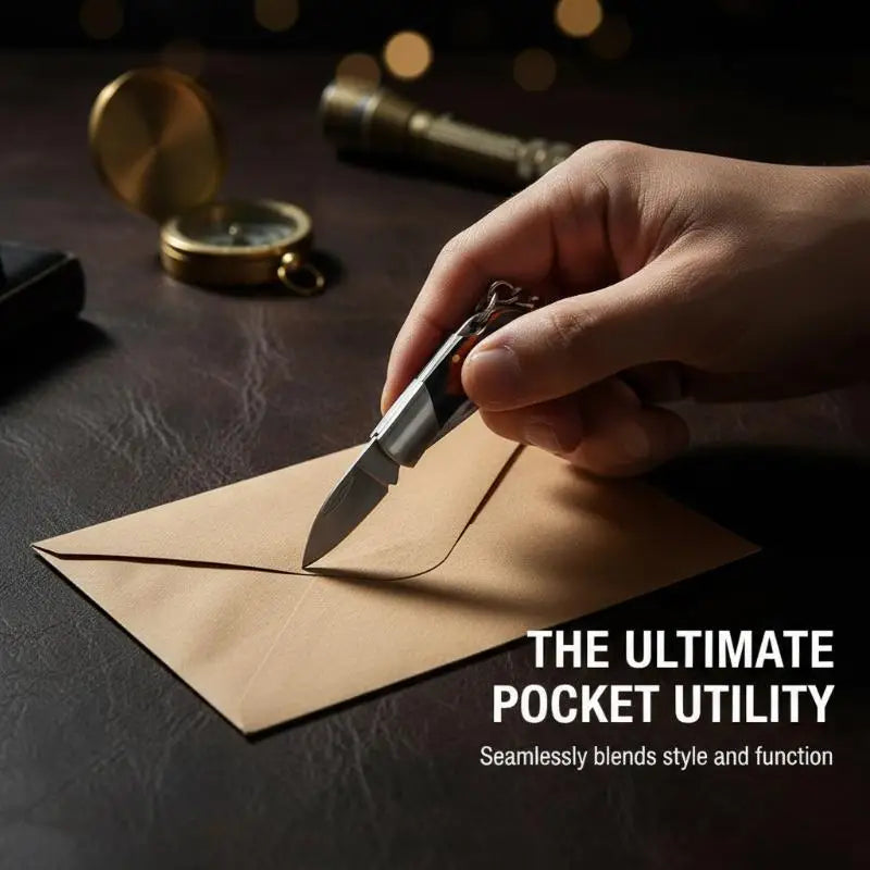Portable Boutique Small Gift Knife Unpacking Express Knife Folding Small Knife Pocket Keychain Knife For You